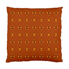 Bold  Geometric Yellow Circles Sm Standard Cushion Case (two Sides) by BrightVibesDesign