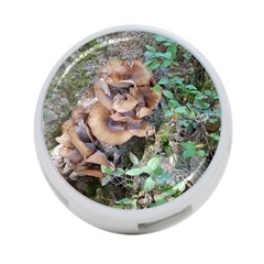 Abstract Of Mushroom 4-port Usb Hub (two Sides) by canvasngiftshop