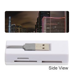 Hong Kong At Night Skyline Memory Card Reader (stick) by Nexatart