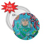Mesmerizing Mermaid 2.25  Buttons (100 pack)  Front