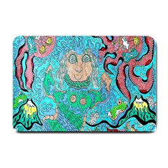 Mesmerizing Mermaid Small Doormat  by chellerayartisans