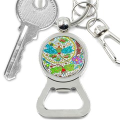 Cosmic Dragonflies Bottle Opener Key Chains by chellerayartisans