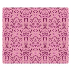 Victorian Pink Ornamental Double Sided Flano Blanket (small)  by snowwhitegirl