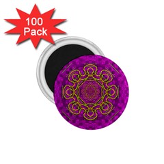 Star Of Freedom And Silent Night 1 75  Magnets (100 Pack)  by pepitasart