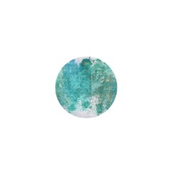 Splash Teal 1  Mini Buttons by vintage2030