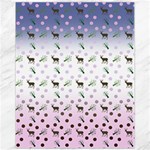 Ombre Deer Pattern Canvas 11  x 14  10.95 x13.48  Canvas - 1