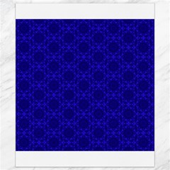 Victorian Paisley Royal Blue Pattern Canvas 8  X 10  by snowwhitegirl
