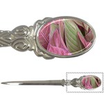 Pink Leaves Letter Opener Front