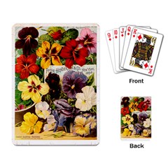 Flowers 1776534 1920 Playing Cards Single Design by vintage2030