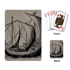 Ship 1515875 1280 Playing Cards Single Design by vintage2030