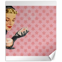 Vintage Lady Canvas 20  X 24  by vintage2030