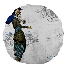 Vintage 1409215 1920 Large 18  Premium Round Cushions by vintage2030
