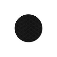 Victorian Paisley Black Golf Ball Marker by snowwhitegirl