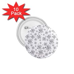 Atom Chemistry Science Physics 1 75  Buttons (10 Pack) by Simbadda