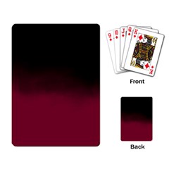 Ombre Playing Cards Single Design by Valentinaart