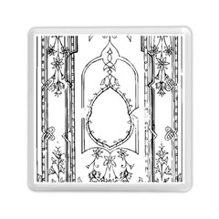 Leighton Floriated Antique Scroll Memory Card Reader (square) by Simbadda