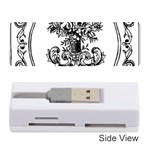 Floriated Antique Scroll Fruit Memory Card Reader (Stick) Front
