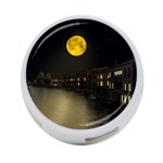 Travel Architecture Tourism Venice 4-Port USB Hub (Two Sides) Back