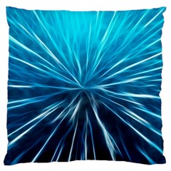 Background Structure Lines Large Flano Cushion Case (one Side) by Celenk