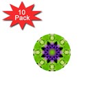 Abstract Background Art  Pattern 1  Mini Buttons (10 pack)  Front