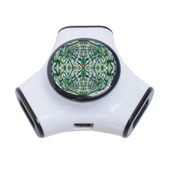 Pattern Design Pattern Geometry 3-port Usb Hub by Celenk