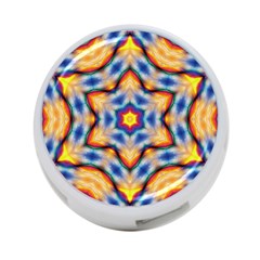 Pattern Abstract Background Art 4-port Usb Hub (two Sides) by Celenk