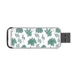 Flower Pattern Pattern Design Portable USB Flash (One Side) Front