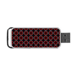 Pattern Design Artistic Decor Portable Usb Flash (one Side) by Celenk