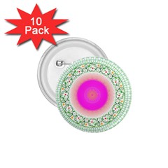 Flower Abstract Floral 1 75  Buttons (10 Pack) by Simbadda
