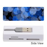 Circle Rings Abstract Optics Memory Card Reader (Stick) Front
