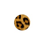Animal print Leopard 1  Mini Buttons Front