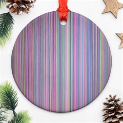 Broken Tv Screen Ornament (round) by dressshop