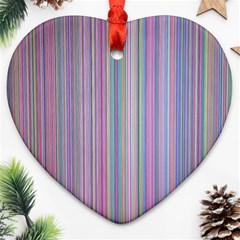 Broken Tv Screen Ornament (heart) by dressshop