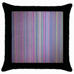 Broken Tv Screen Throw Pillow Case (black) by dressshop