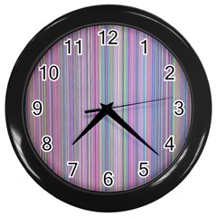 Broken Tv Screen Wall Clock (black) by dressshop