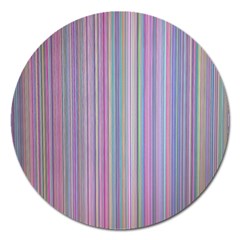 Broken Tv Screen Magnet 5  (round) by dressshop