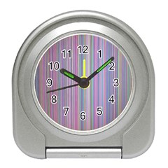 Broken Tv Screen Travel Alarm Clock by dressshop
