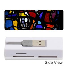 Art Bright Lead Glass Pattern Memory Card Reader (stick) by Nexatart