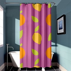 Seamlessly Pattern Fruits Fruit Shower Curtain 36  X 72  (stall)  by Nexatart