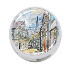Altstadt Hattingen Ruhr Trail 4-port Usb Hub (two Sides) by Nexatart