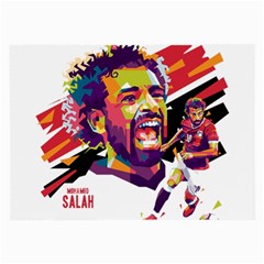 Mo Salah The Egyptian King Large Glasses Cloth (2-side) by 2809604