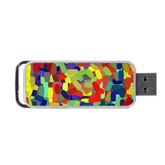 Abstract Art Structure Portable Usb Flash (two Sides) by Sapixe