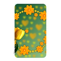 Background Design Texture Tulips Memory Card Reader (rectangular) by Sapixe