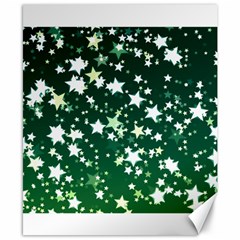Christmas Star Advent Background Canvas 8  X 10  by Sapixe