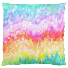 Rainbow Pontilism Background Standard Flano Cushion Case (one Side) by Sapixe
