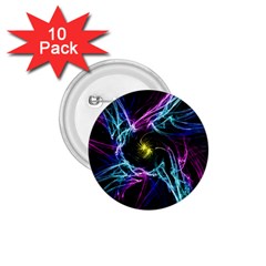 Abstract Art Color Design Lines 1 75  Buttons (10 Pack) by Sapixe