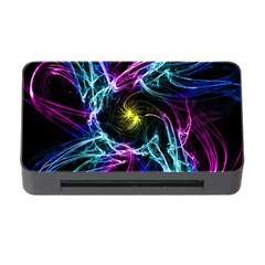 Abstract Art Color Design Lines Memory Card Reader With Cf by Sapixe