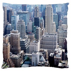Manhattan New York City Standard Flano Cushion Case (one Side) by Sapixe