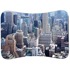 Manhattan New York City Velour Seat Head Rest Cushion by Sapixe
