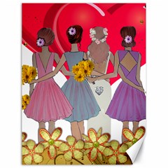 Girl Power Canvas 18  X 24  by burpdesignsA